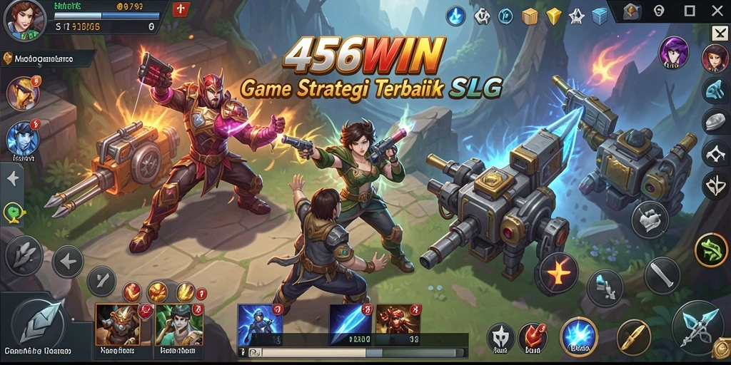 Tampilan gameplay SLG yang mendebarkan di 456WIN.