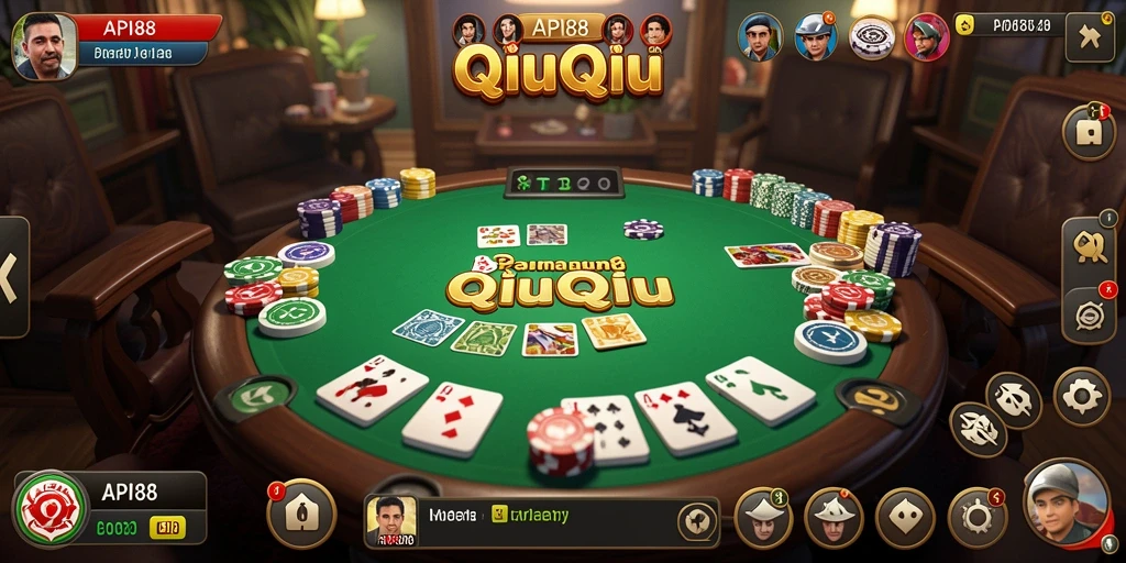 Screenshot gameplay QiuQiu dalam API88 yang menarik.