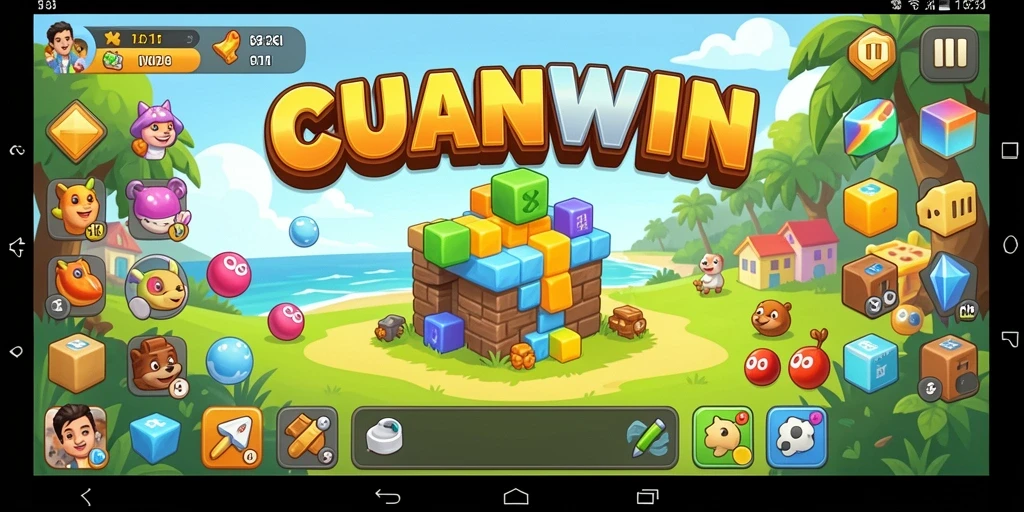 Screenshot CUANWIN menampilkan gameplay Puzzle yang menantang dan menarik.