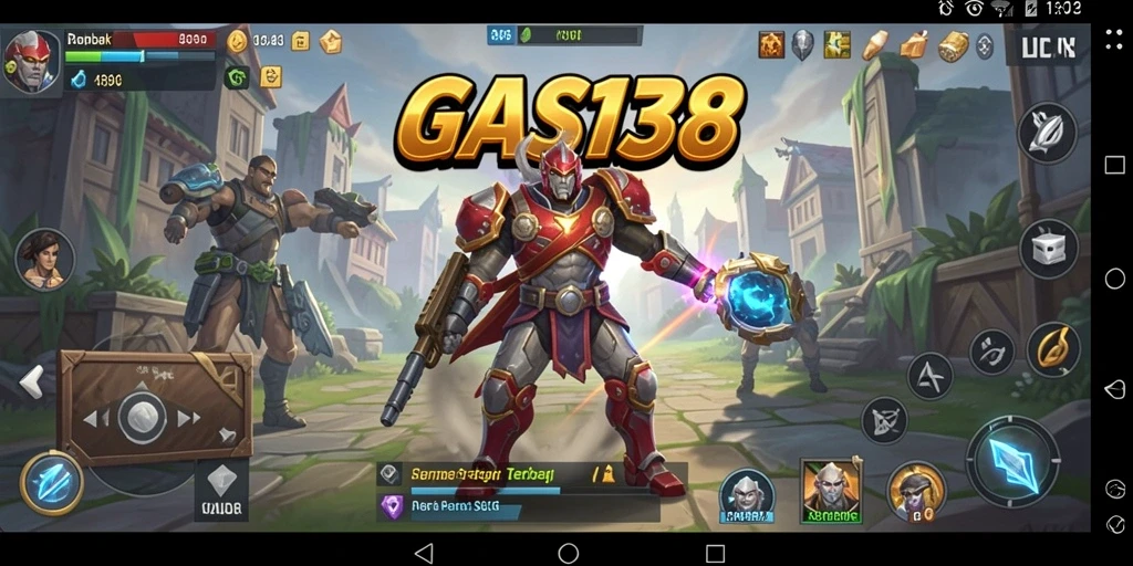 Screenshot GAS138 menampilkan gameplay strategi yang seru dan menantang.