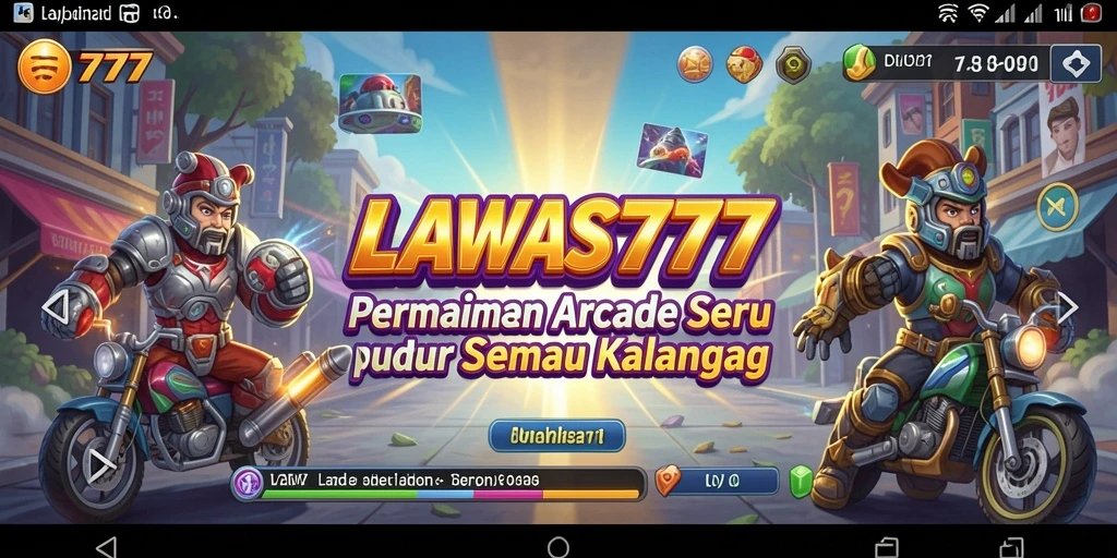Tampilan permainan LAWAS777 yang penuh aksi dan warna.