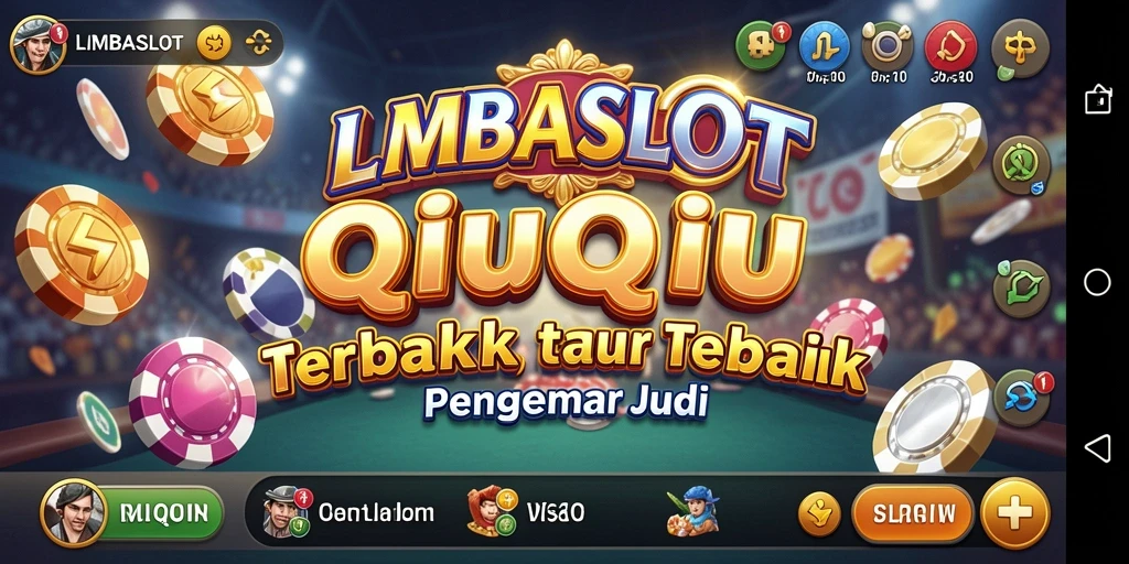 Tampilan gameplay menarik di LMBASLOT yang menampilkan QiuQiu.