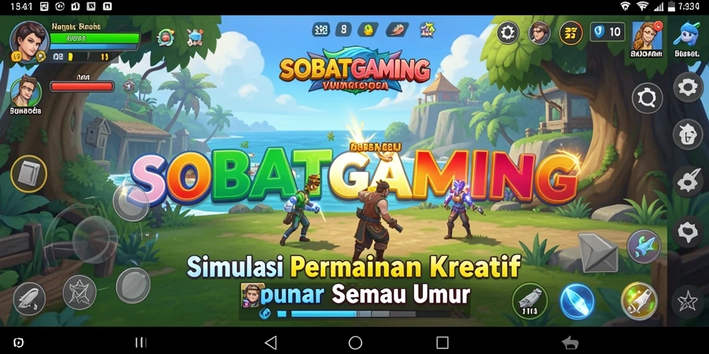 Gameplay SOBATGAMING yang menakjubkan dan interaktif.